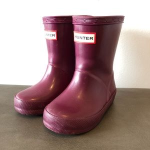 🍂 Toddler girls Hunter boots